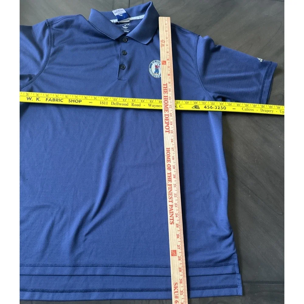 Pinehurst US Open Polo Shirt Mens XL Blue Climalite Adidas Golf Casual 2014